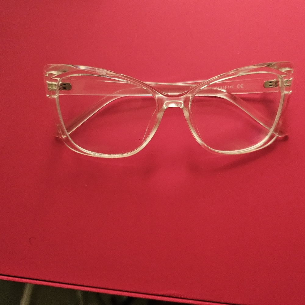 Zeelool Clear Cat-Eye Prescription Glasses